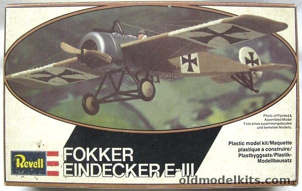 Revell 1/72 Fokker Eindecker E-III - Germany Issue, H4111 plastic model kit